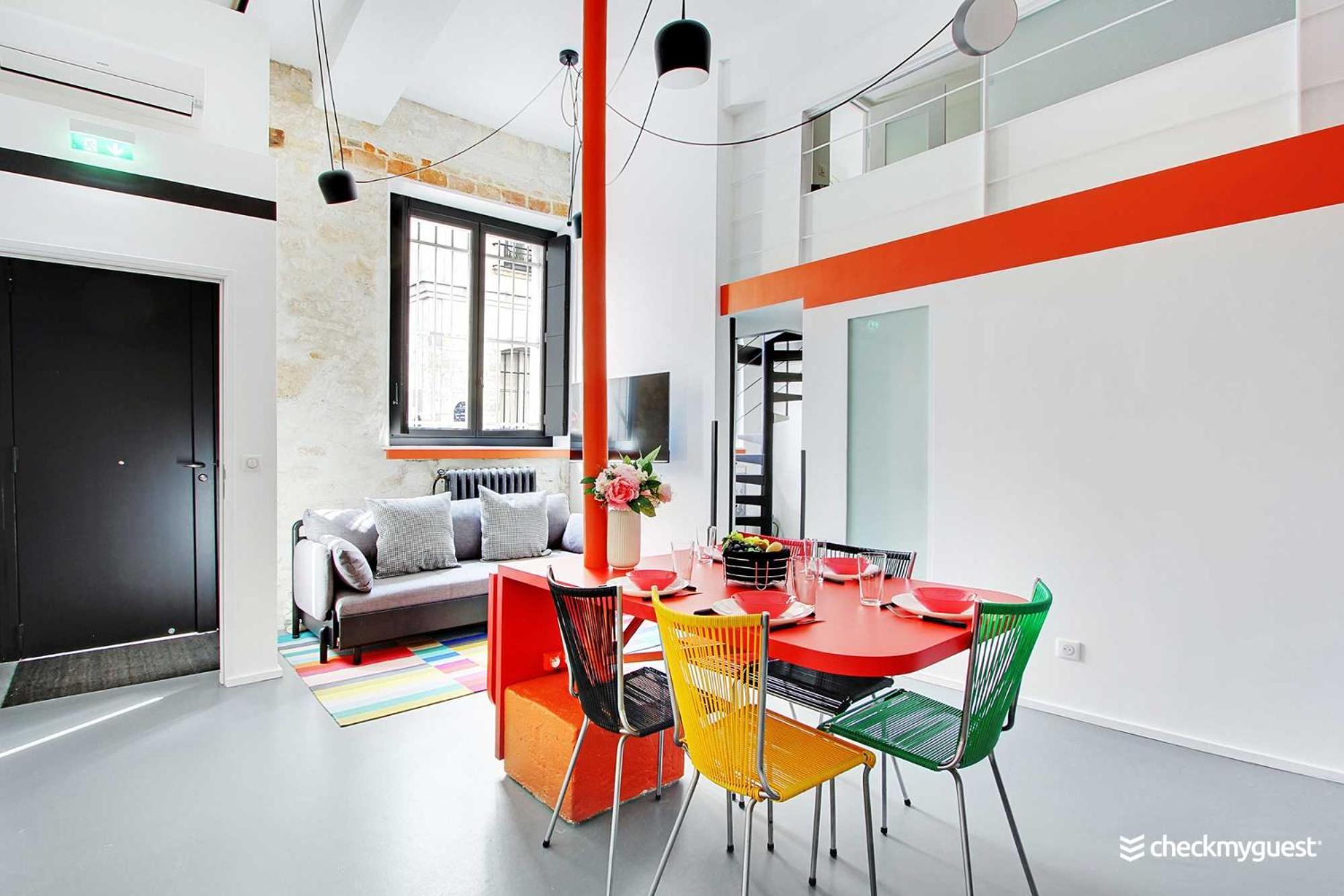 Authentic Apartment - 2Br-6P - Le Marais Parigi Esterno foto